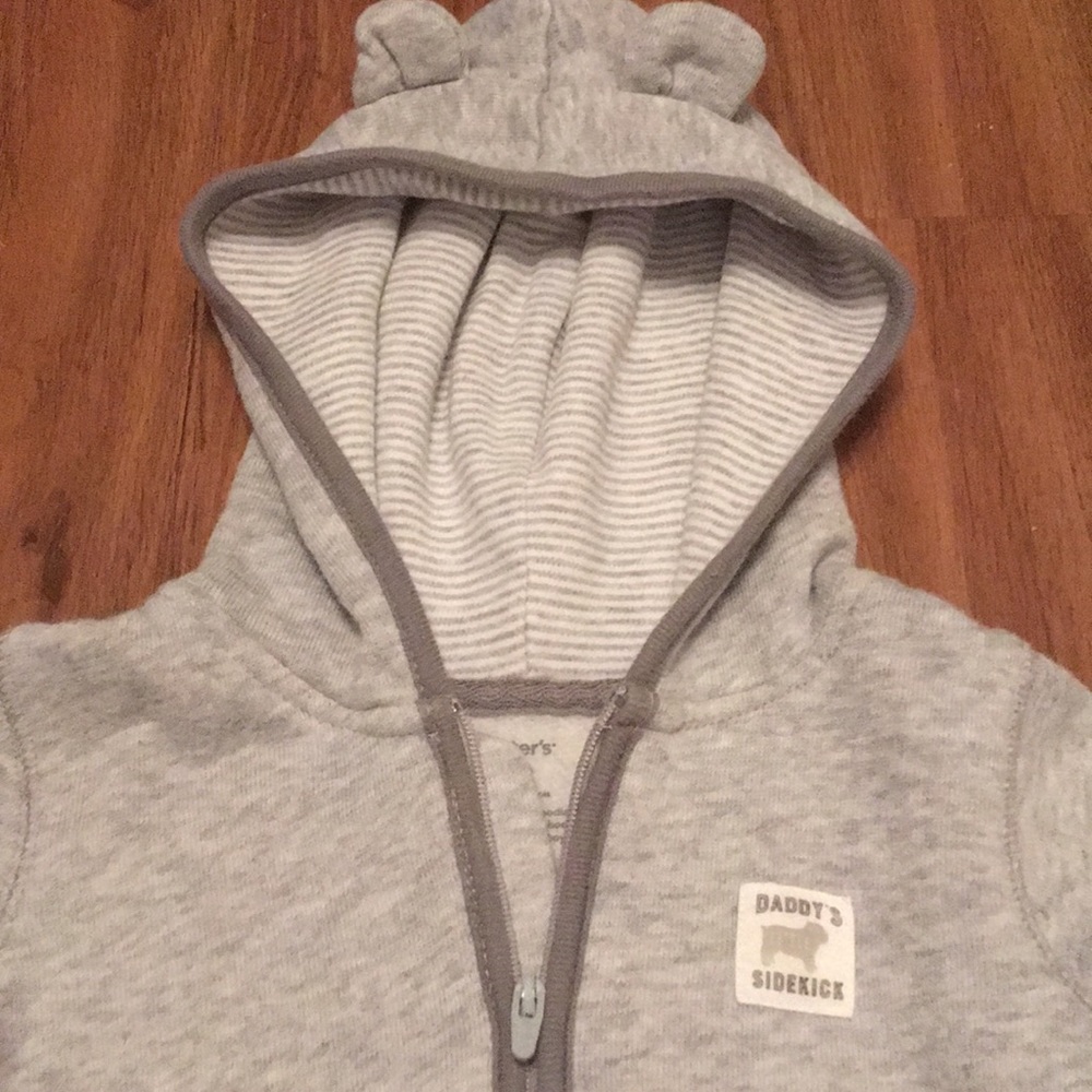 A Carter’s Grey Bear Onesie!!! - Picture 2 of 4